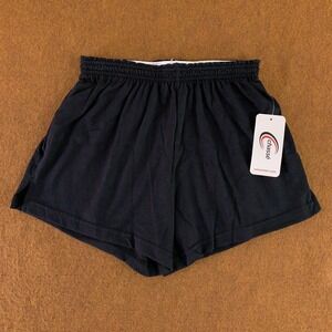 Chasse Womens Size Small Black Knit Cheerleading Practice Shorts NWT